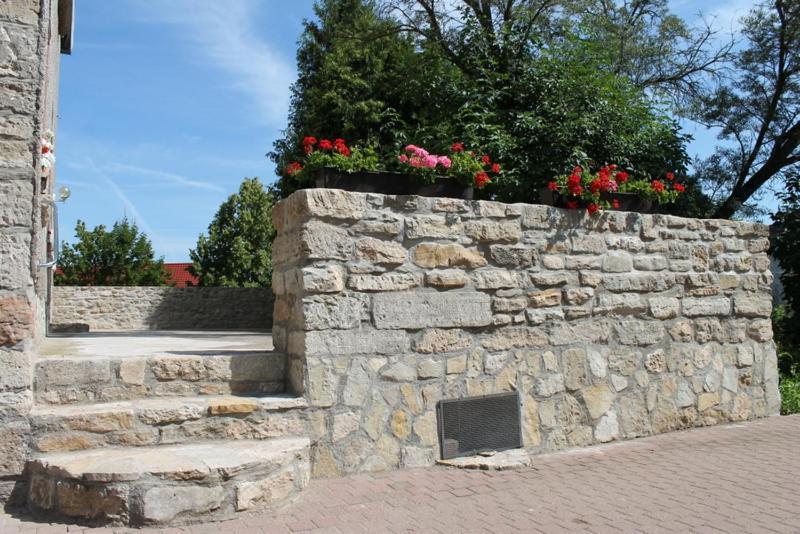 Ruhige Ferienwohnung Im Gutshaus Niederorschel Kültér fotó